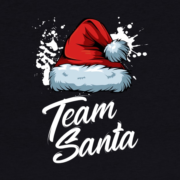 Team Santa Merry Christmas Matching Family Funny by Funnyawesomedesigns